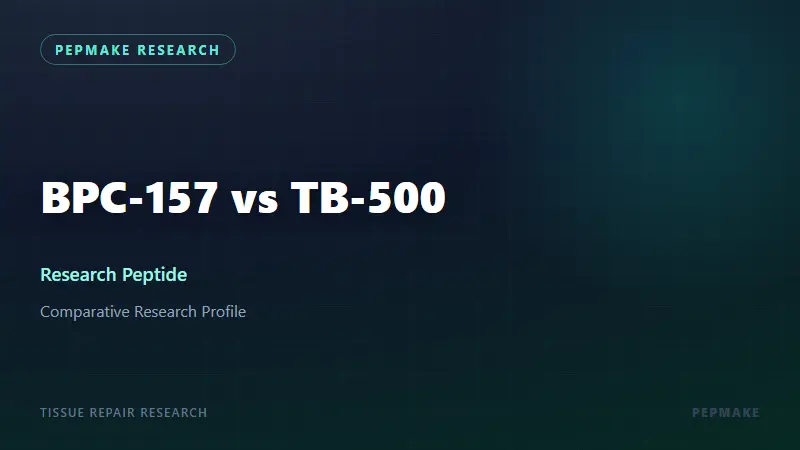 BPC-157 vs TB-500: What's the Difference for Research?