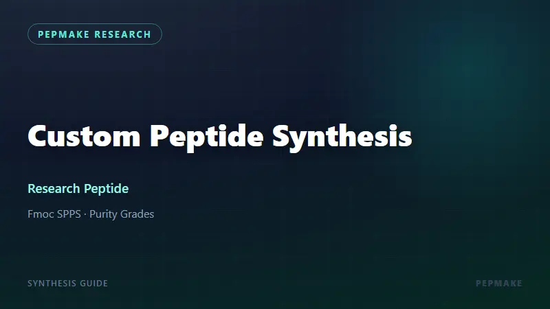 Custom Peptide Synthesis: How It Works and What to Ask