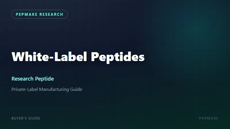 White-Label Peptides: What Your Business Needs to Know